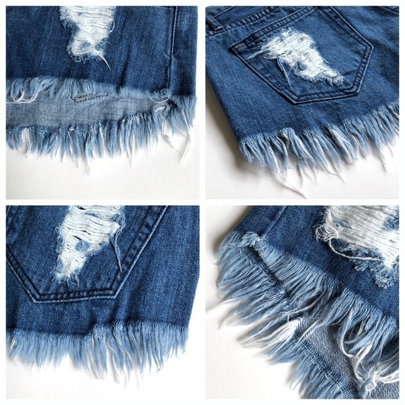 Show Me Your Mumu Cabo Cut Off Denim Shorts - Picture 7 of 9